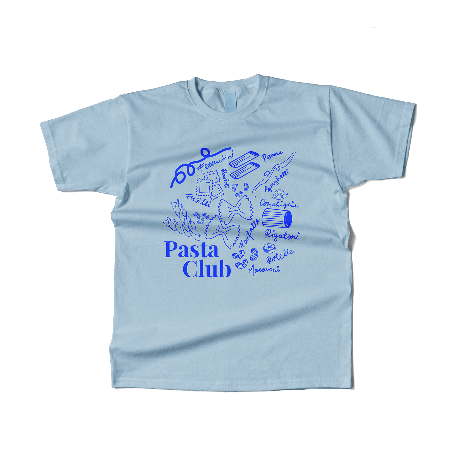 Blue Pasta Club T-Shirt