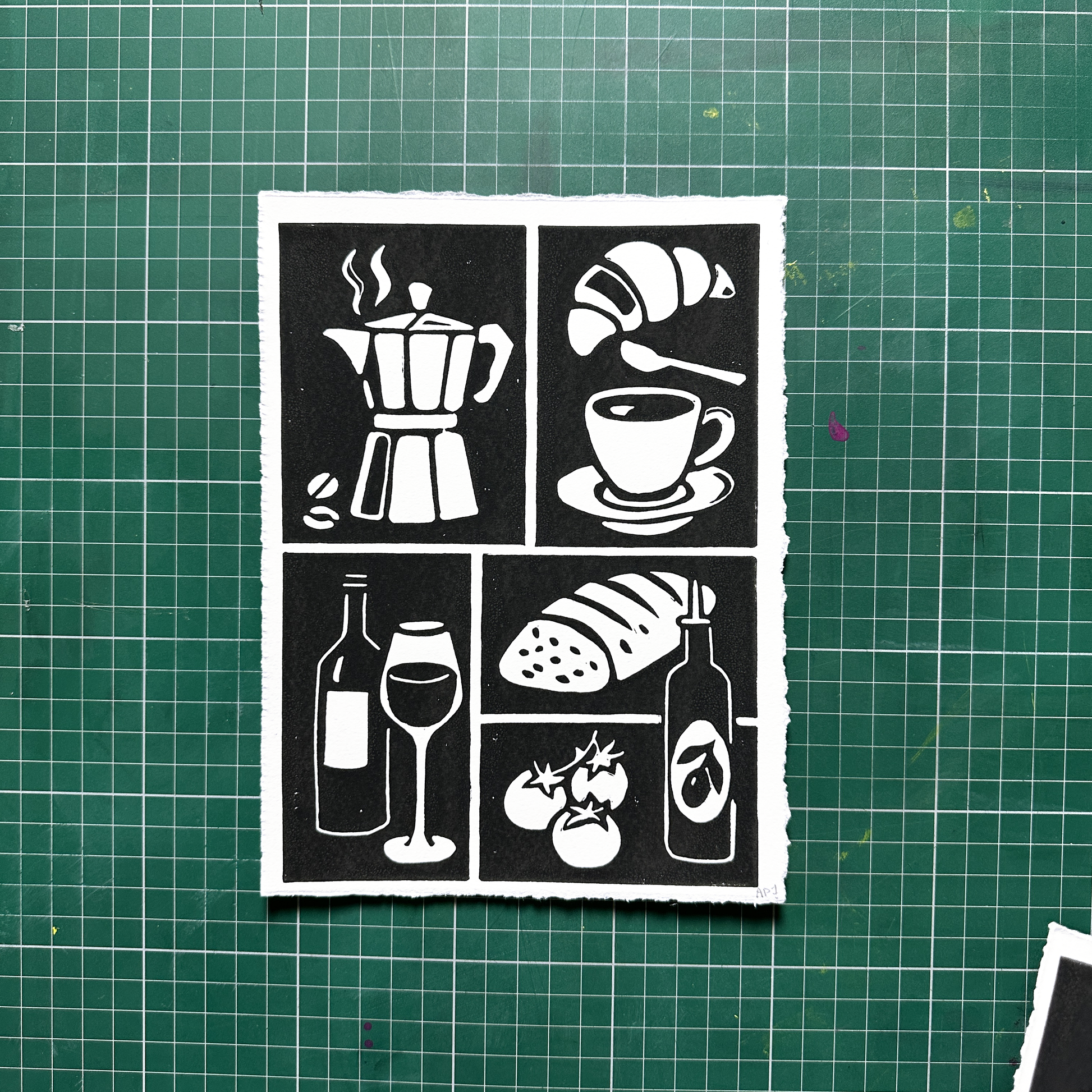 Black Kitch Kitchen Print