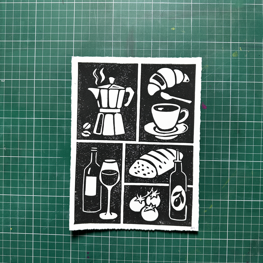 Black Kitch Kitchen Print