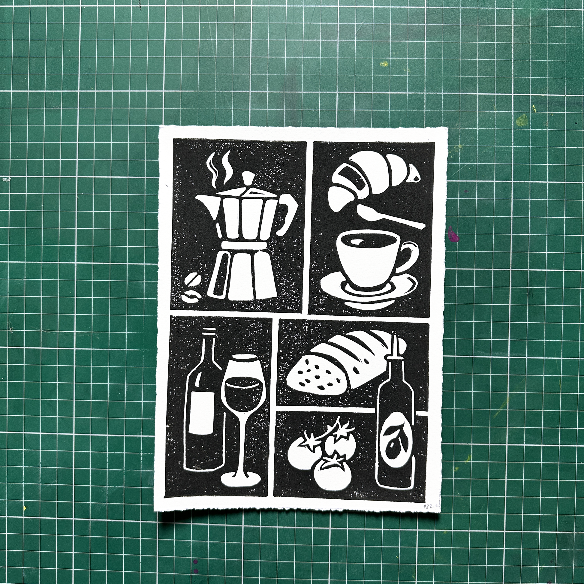 Black Kitch Kitchen Print