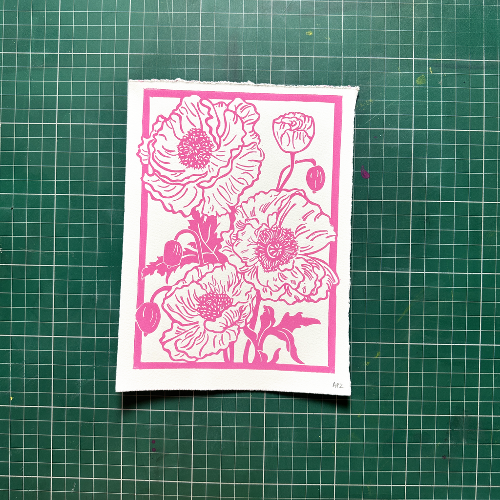 Pink Poppy Print
