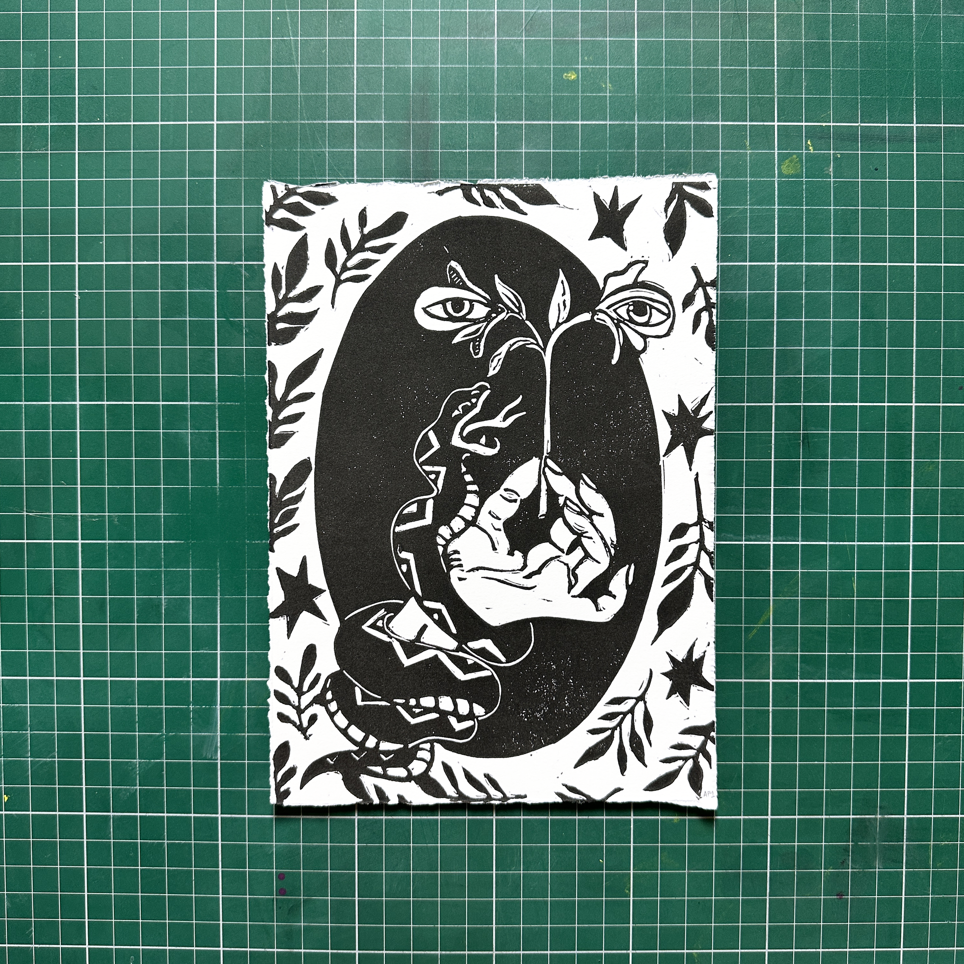 Black eyes Print