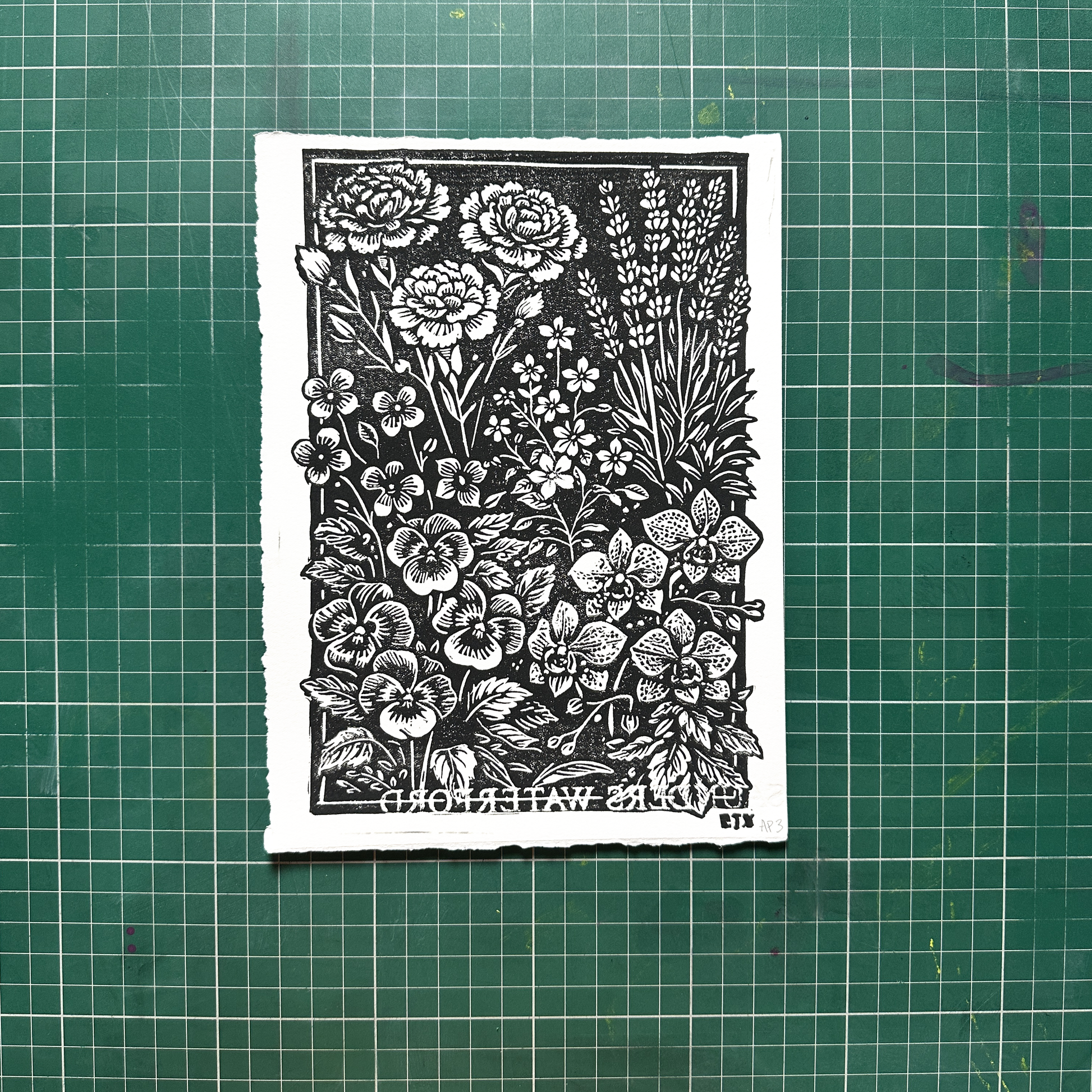 Black Queer Floral Print