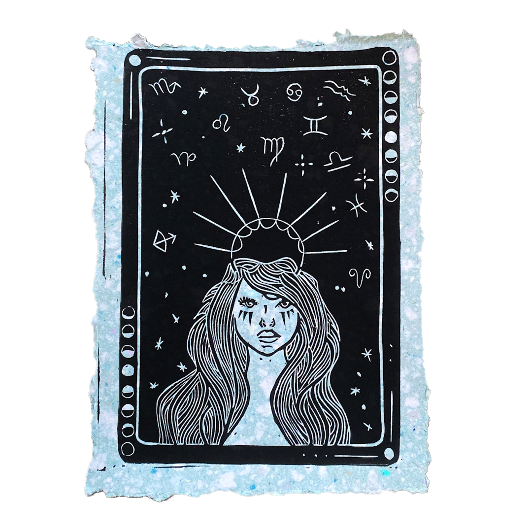 Astrology Goddess Print