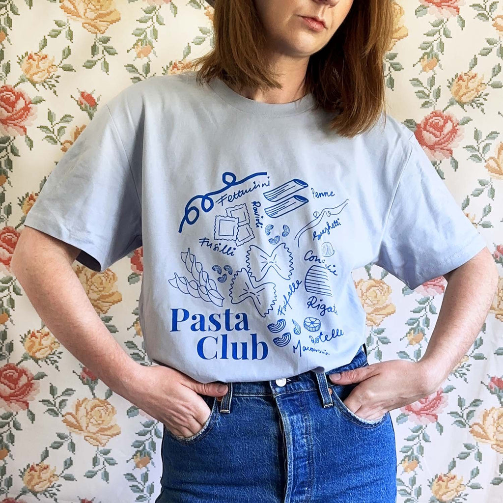 Blue Pasta Club T-Shirt