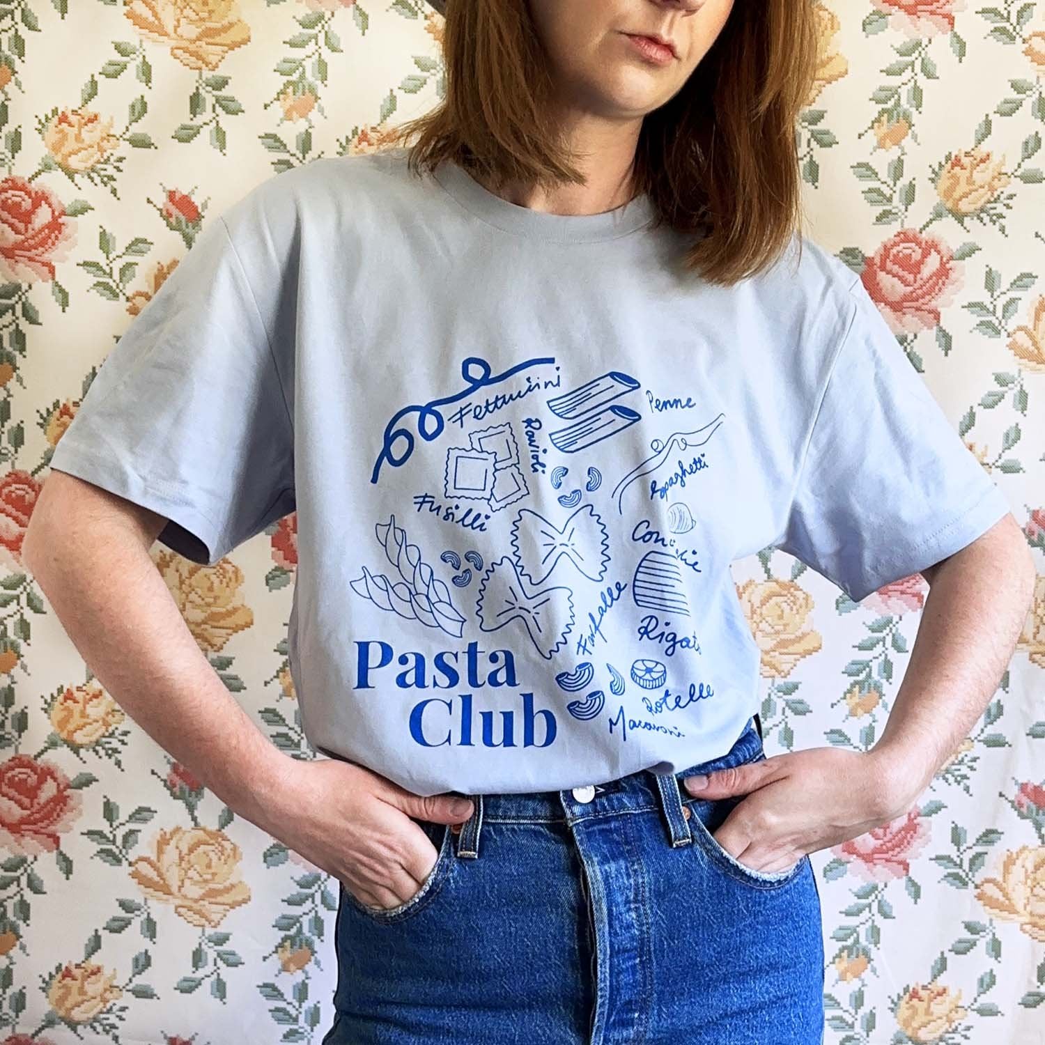 Blue Pasta Club T-Shirt