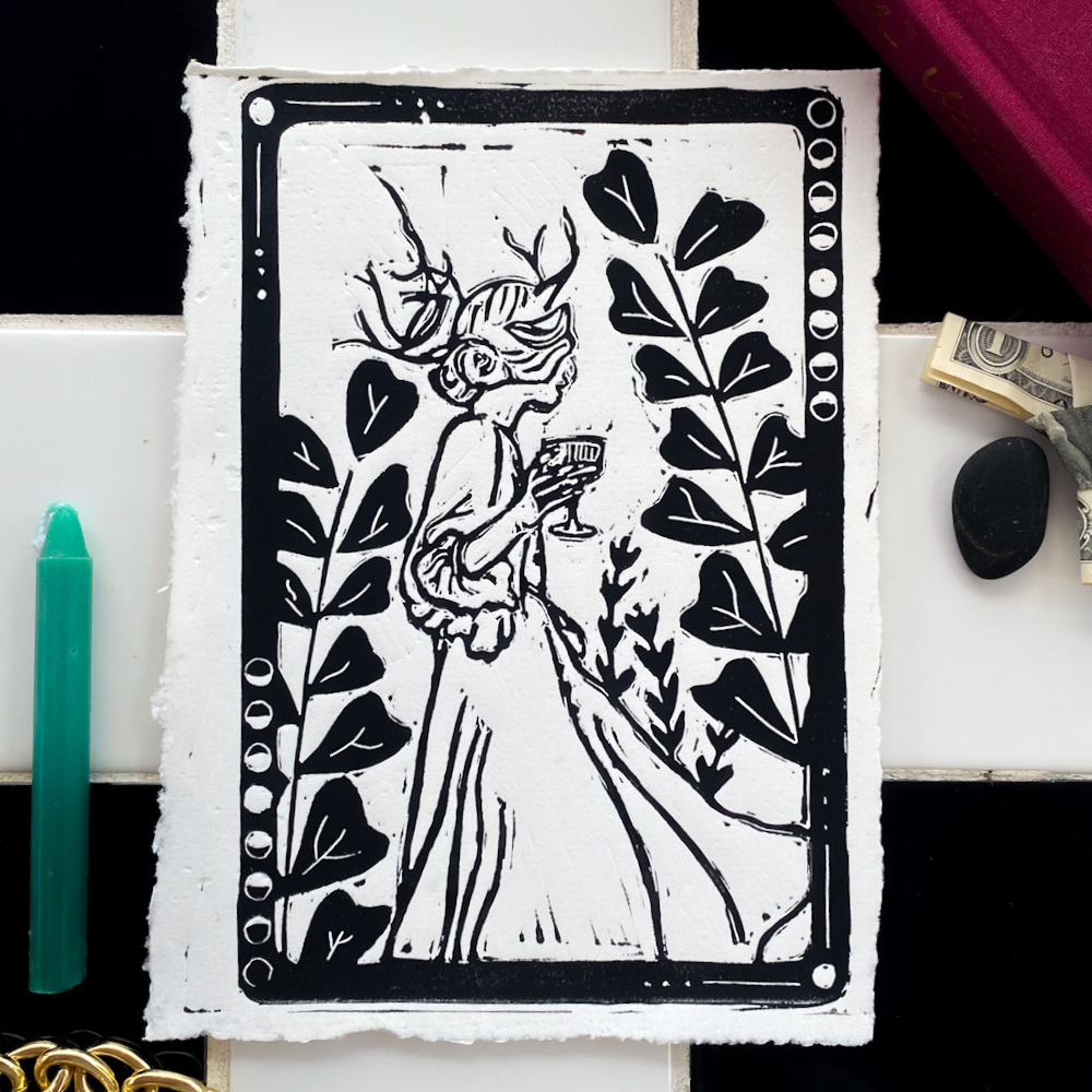 Garden Witch Print