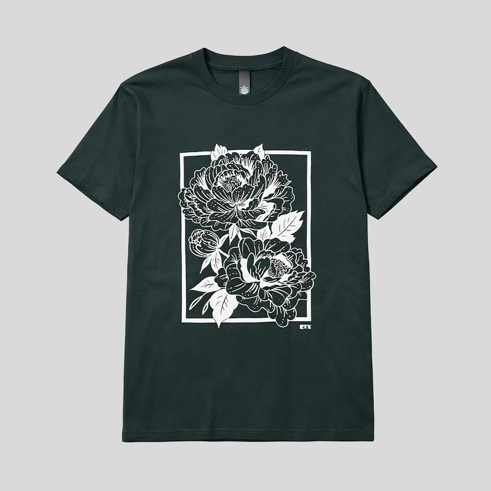 Peony Green Tee