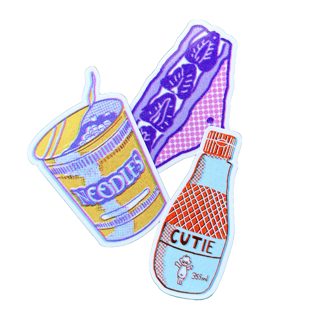 Snack Time Stickers