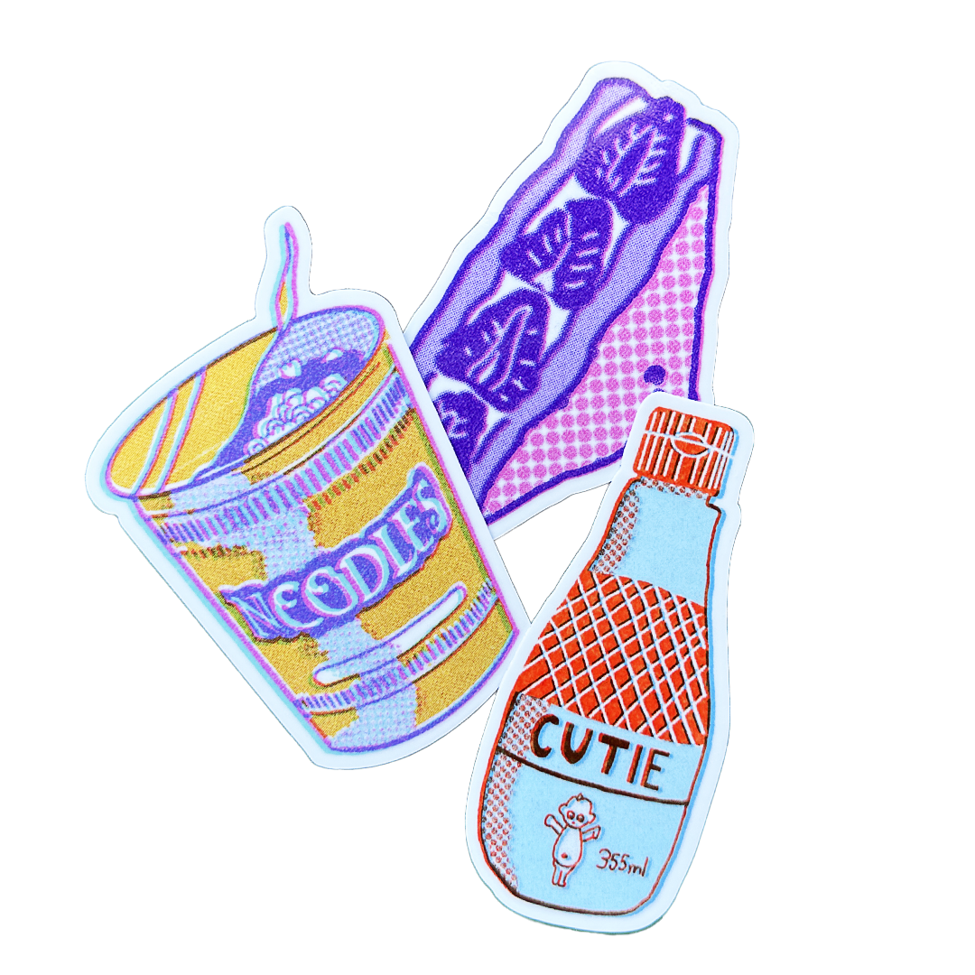 Snack Time Stickers