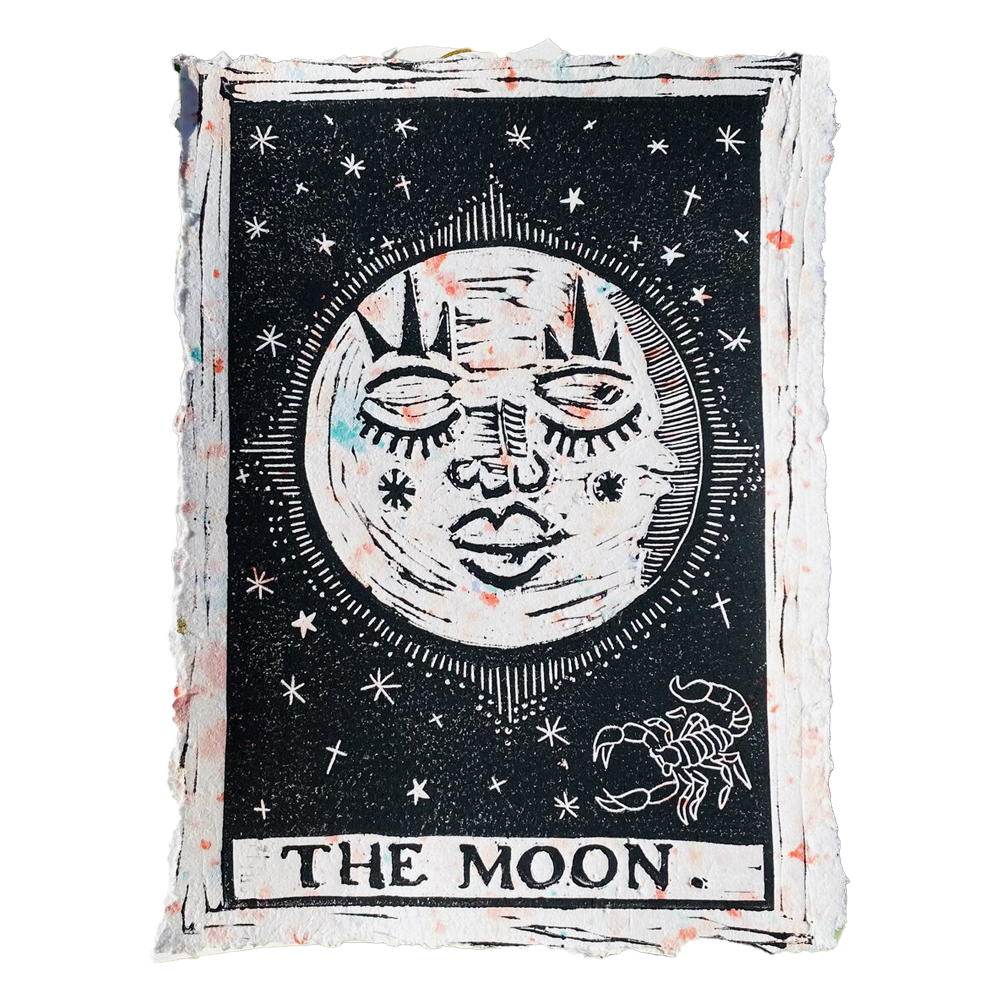 The Moon Tarot Print